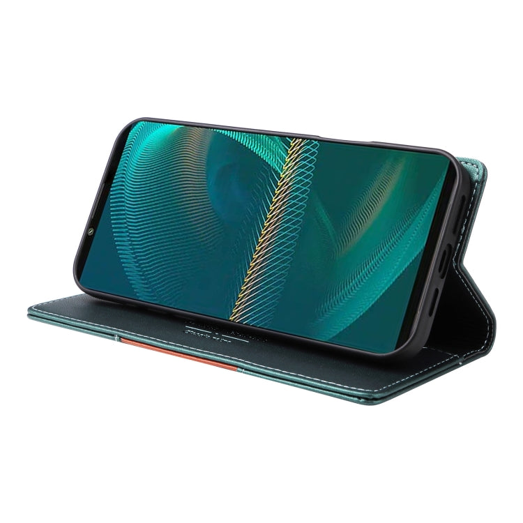 For Sony Xperia 5 III GQUTROBE G01 RFID Anti-theft Leather Phone Case