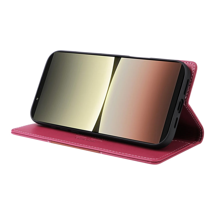 For Sony Xperia 5 IV GQUTROBE G01 RFID Anti-theft Leather Phone Case