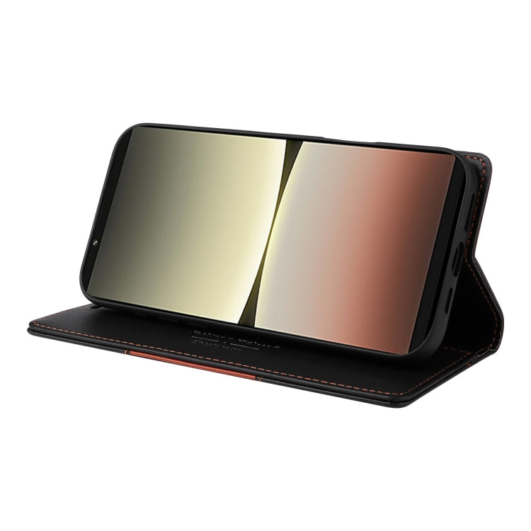 For Sony Xperia 5 IV GQUTROBE G01 RFID Anti-theft Leather Phone Case