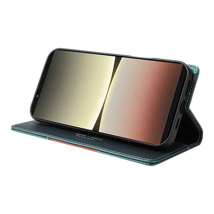 For Sony Xperia 5 IV GQUTROBE G01 RFID Anti-theft Leather Phone Case