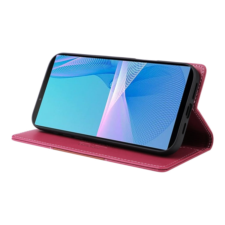 For Sony Xperia 10 III GQUTROBE G01 RFID Anti-theft Leather Phone Case