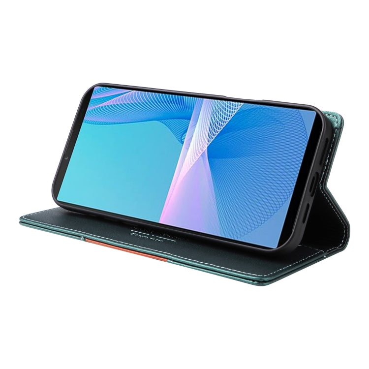 For Sony Xperia 10 III GQUTROBE G01 RFID Anti-theft Leather Phone Case