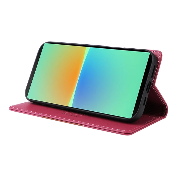 For Sony Xperia 10 IV GQUTROBE G01 RFID Anti-theft Leather Phone Case