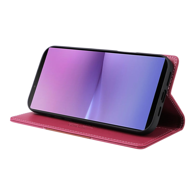For Sony Xperia 10 V GQUTROBE G01 RFID Anti-theft Leather Phone Case