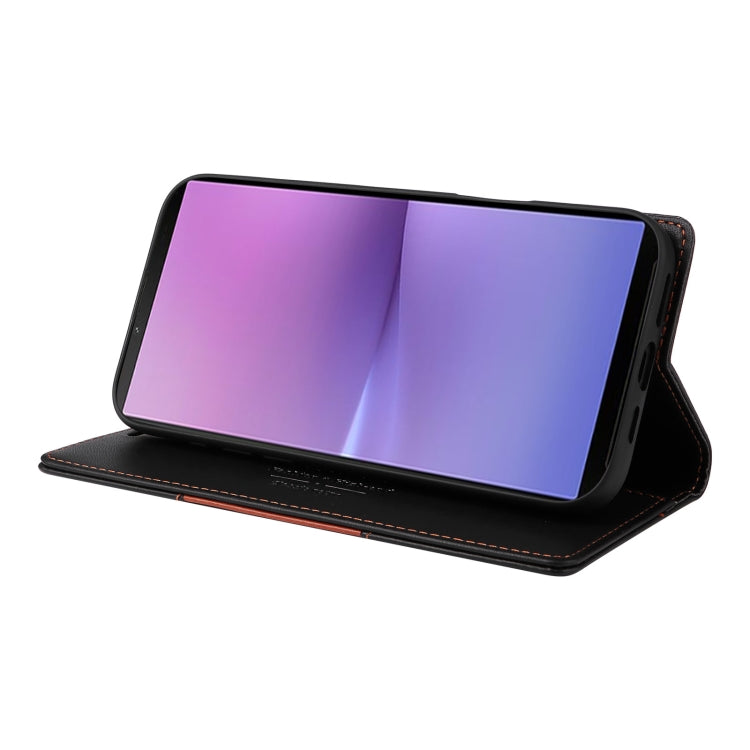 For Sony Xperia 10 V GQUTROBE G01 RFID Anti-theft Leather Phone Case
