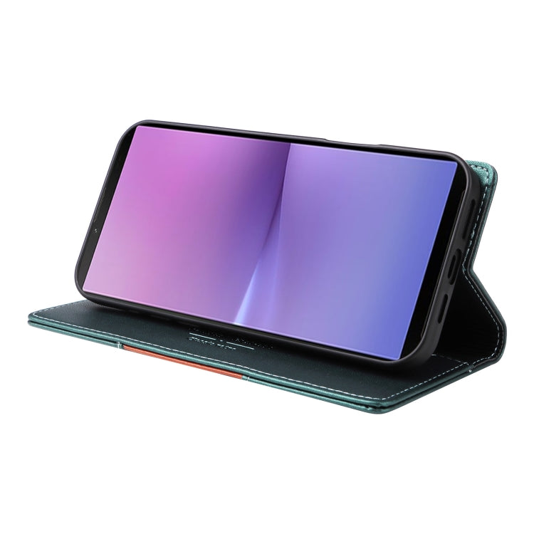 For Sony Xperia 10 V GQUTROBE G01 RFID Anti-theft Leather Phone Case