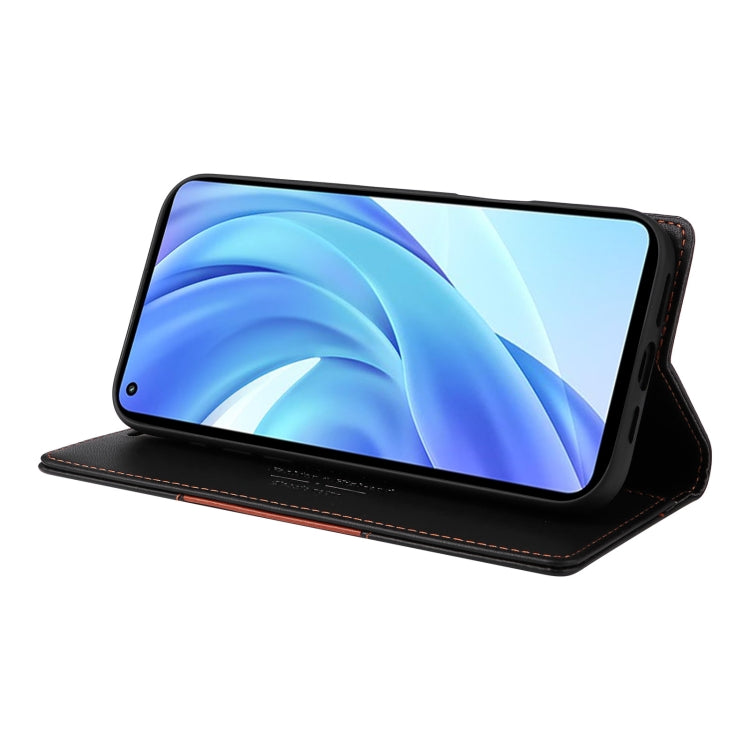 For Xiaomi Mi 11 Lite GQUTROBE G01 RFID Anti-theft Leather Phone Case