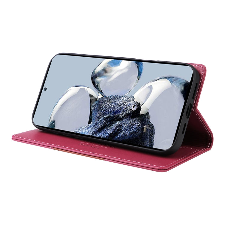 For Xiaomi 12T / 12T Pro GQUTROBE G01 RFID Anti-theft Leather Phone Case