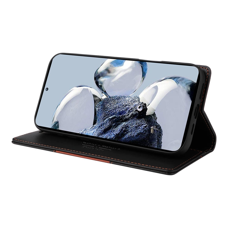 For Xiaomi 12T / 12T Pro GQUTROBE G01 RFID Anti-theft Leather Phone Case