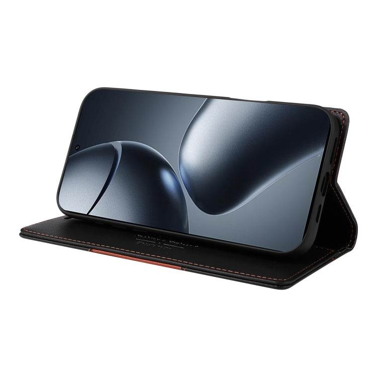 For Xiaomi 14T Pro GQUTROBE G01 RFID Anti-theft Leather Phone Case