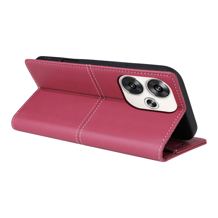 For Xiaomi Poco F6 GQUTROBE G01 RFID Anti-theft Leather Phone Case