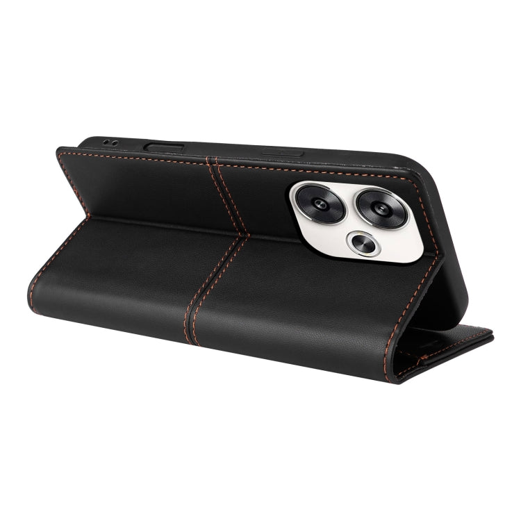 For Xiaomi Poco F6 GQUTROBE G01 RFID Anti-theft Leather Phone Case