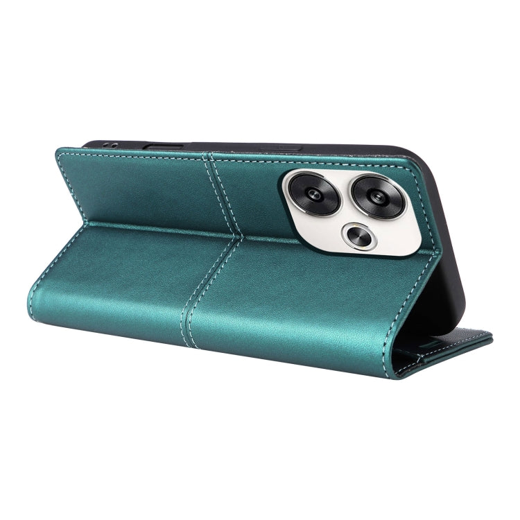 For Xiaomi Poco F6 GQUTROBE G01 RFID Anti-theft Leather Phone Case