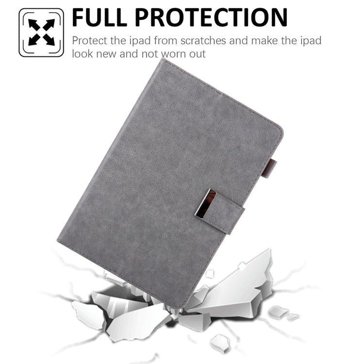 For iPad mini 6 / mini 2024 Hardware Buckle Deformation Holder Smart Leather Tablet Case
