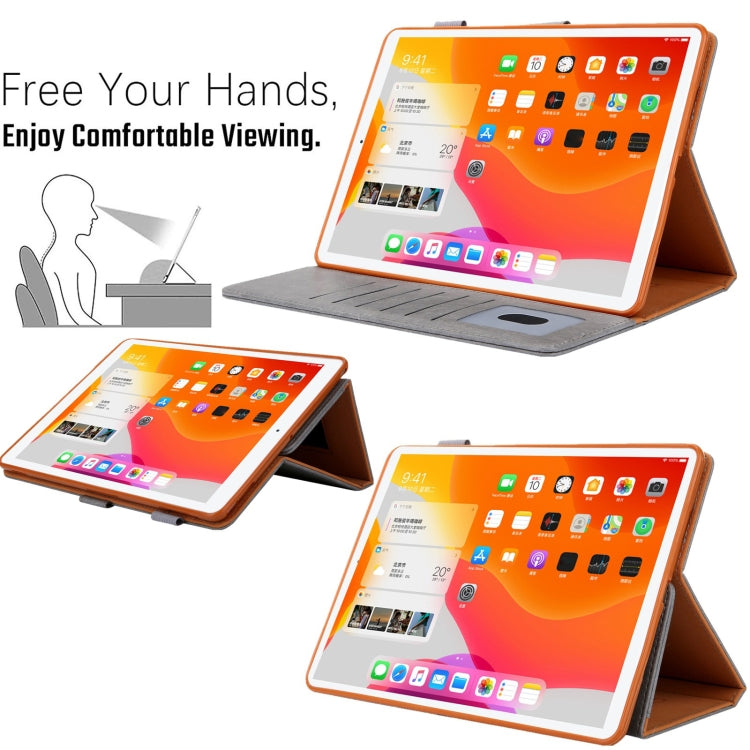 For iPad mini 6 / mini 2024 Hardware Buckle Deformation Holder Smart Leather Tablet Case