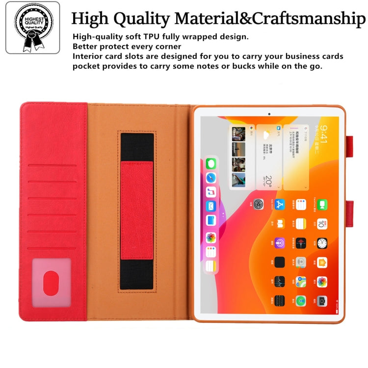For iPad mini 6 / mini 2024 Hardware Buckle Deformation Holder Smart Leather Tablet Case