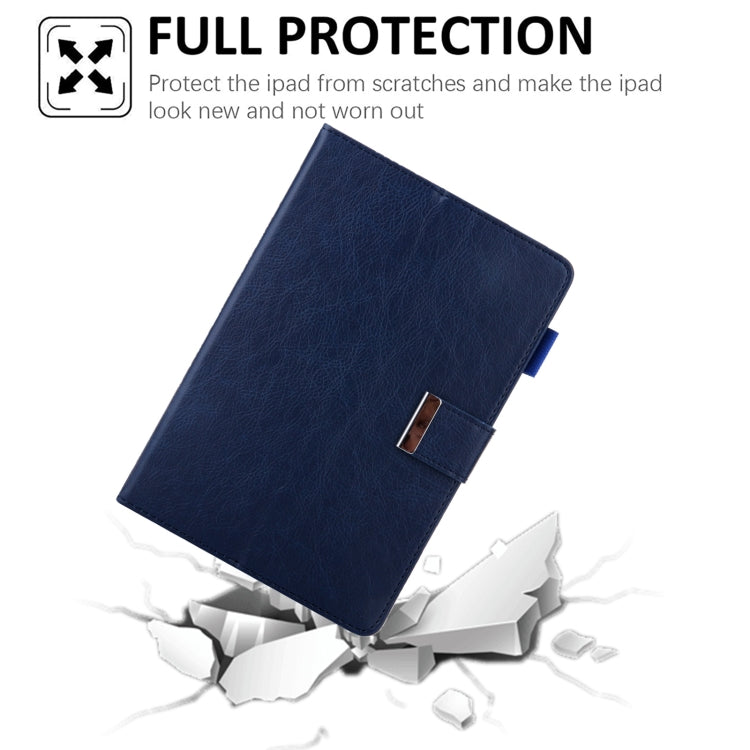For iPad mini 6 / mini 2024 Hardware Buckle Deformation Holder Smart Leather Tablet Case