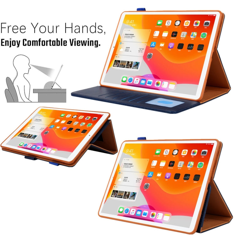For iPad mini 6 / mini 2024 Hardware Buckle Deformation Holder Smart Leather Tablet Case