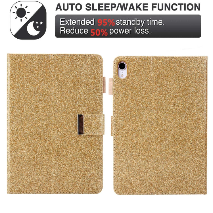 For iPad mini 6 / mini 2024 Hardware Buckle Deformation Holder Smart Leather Tablet Case