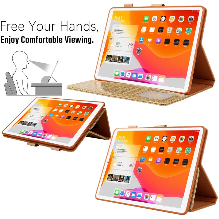 For iPad mini 6 / mini 2024 Hardware Buckle Deformation Holder Smart Leather Tablet Case