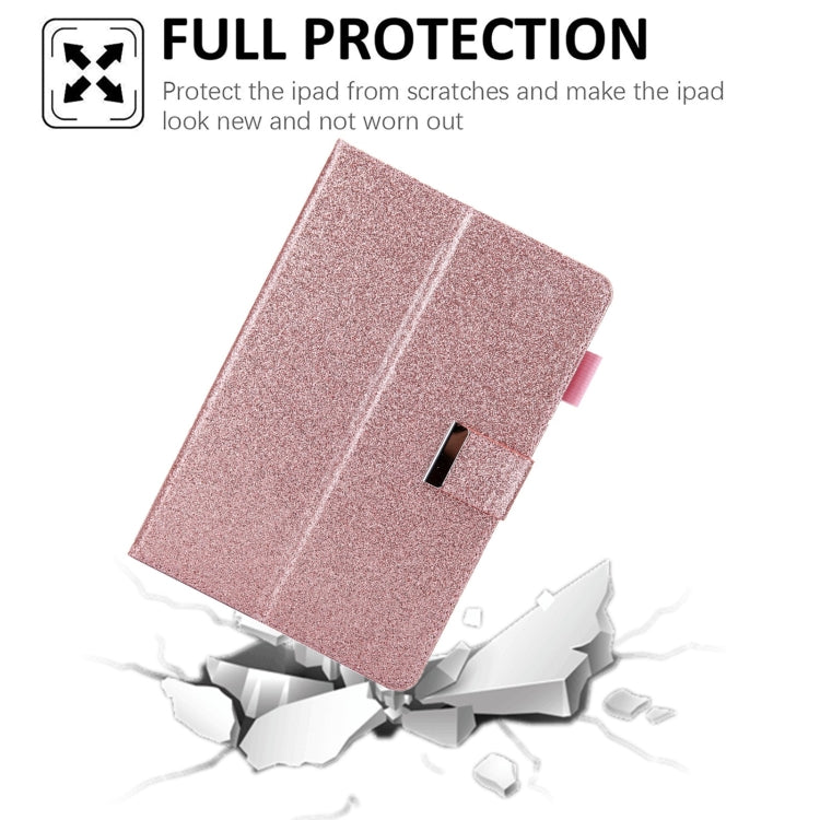 For iPad mini 6 / mini 2024 Hardware Buckle Deformation Holder Smart Leather Tablet Case