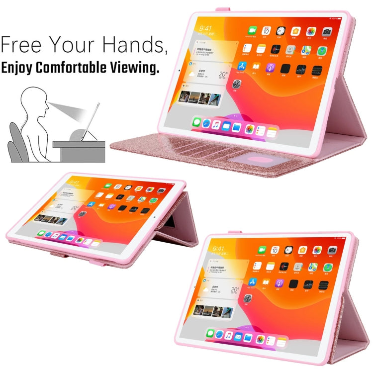 For iPad mini 6 / mini 2024 Hardware Buckle Deformation Holder Smart Leather Tablet Case