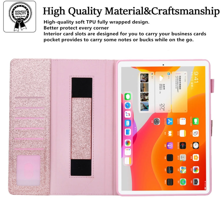 For iPad mini 6 / mini 2024 Hardware Buckle Deformation Holder Smart Leather Tablet Case