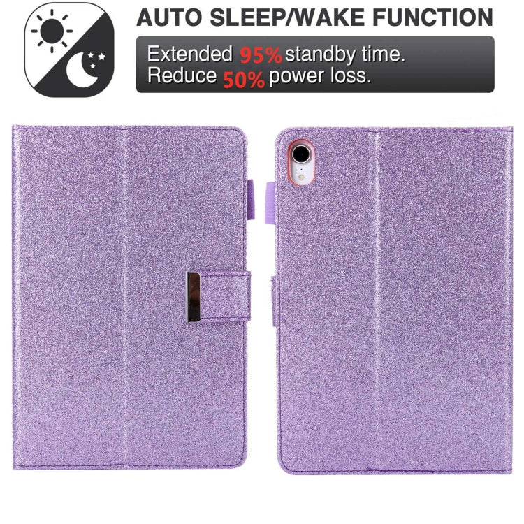 For iPad mini 6 / mini 2024 Hardware Buckle Deformation Holder Smart Leather Tablet Case
