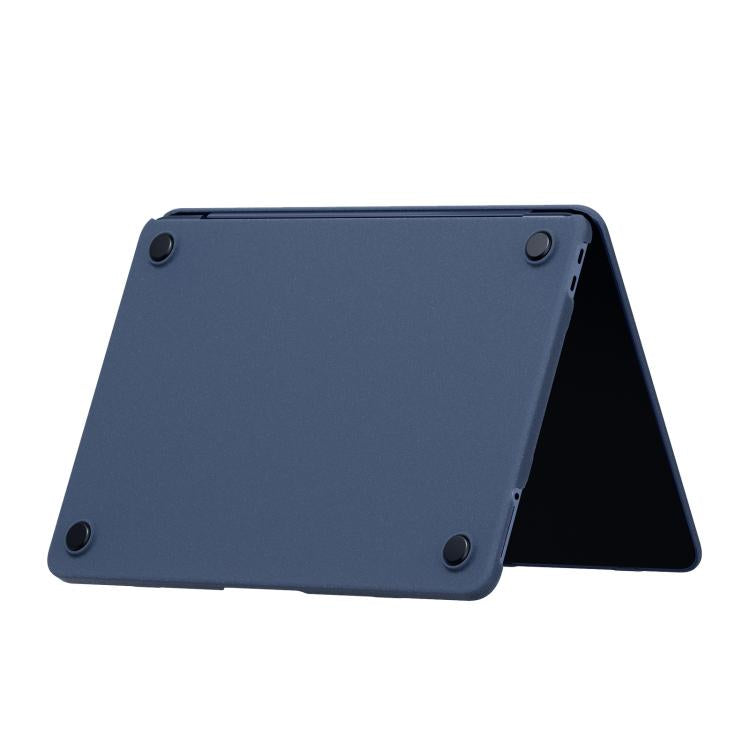 For MacBook Neo 13 inch 2026 A18 Pro A3404 Crystalline Matte Hardshell Laptop Protective Case  - Blue