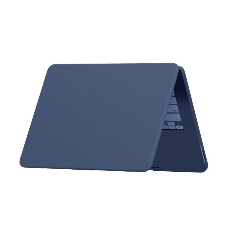 For MacBook Neo 13 inch 2026 A18 Pro A3404 Crystalline Matte Hardshell Laptop Protective Case  - Blue