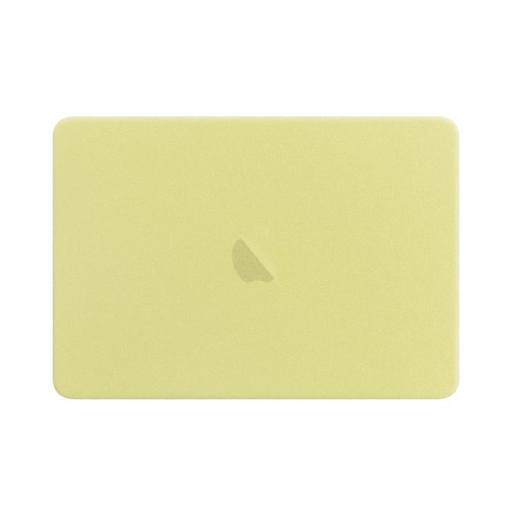 For MacBook Neo 13 inch 2026 A18 Pro A3404 Crystalline Matte Hardshell Laptop Protective Case  - Yellow