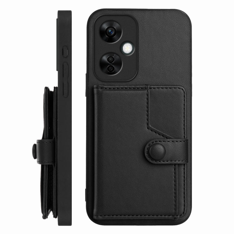 For OnePlus Nord CE 3 Lite Button Card Bag RFID Anti-theft Phone Case