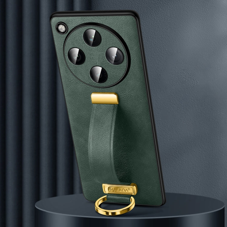 For OPPO Find X8 SULADA PC + Leather Texture Skin Feel Shockproof Phone Case