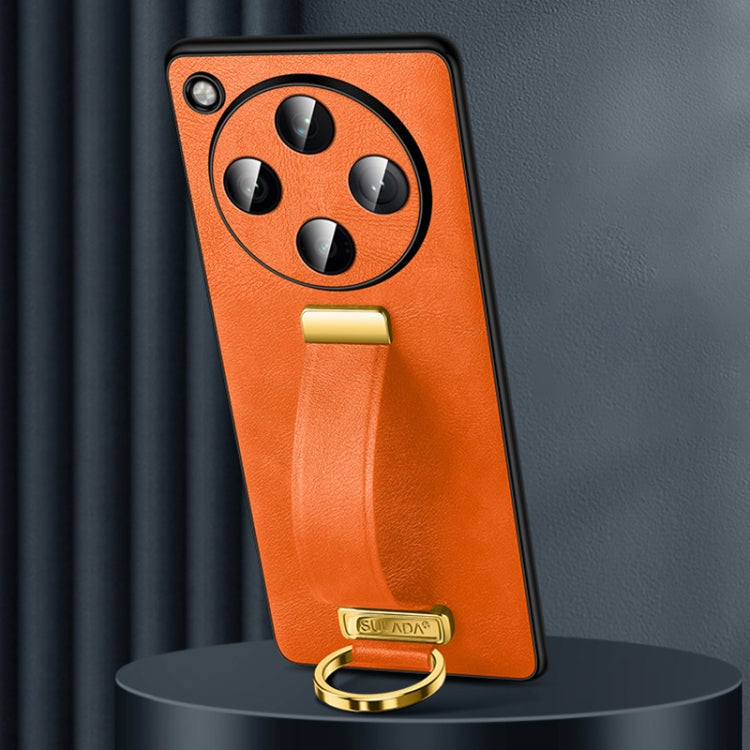 For OPPO Find X8 SULADA PC + Leather Texture Skin Feel Shockproof Phone Case