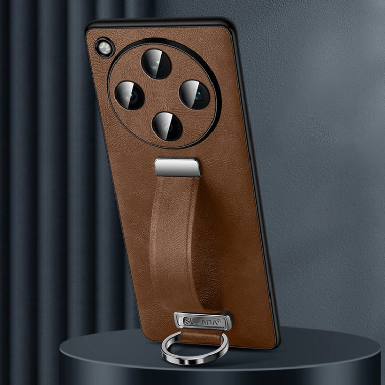 For OPPO Find X8 Pro SULADA PC + Leather Texture Skin Feel Shockproof Phone Case