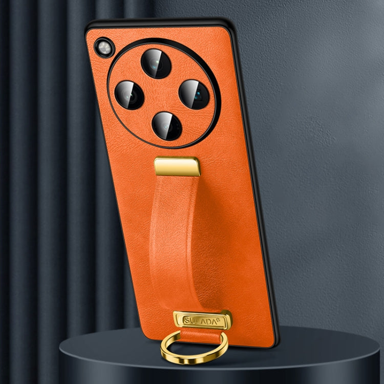 For OPPO Find X8 Pro SULADA PC + Leather Texture Skin Feel Shockproof Phone Case