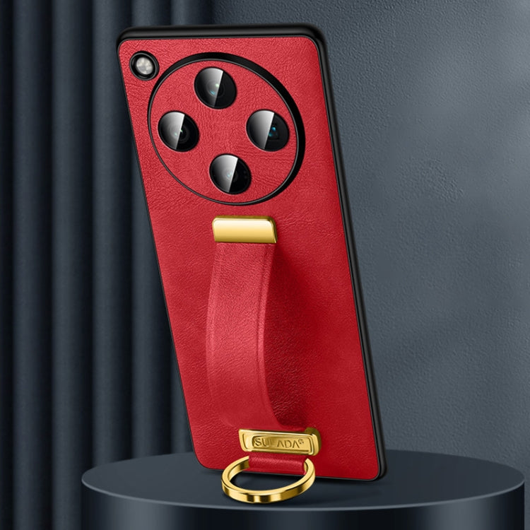 For OPPO Find X8 Pro SULADA PC + Leather Texture Skin Feel Shockproof Phone Case