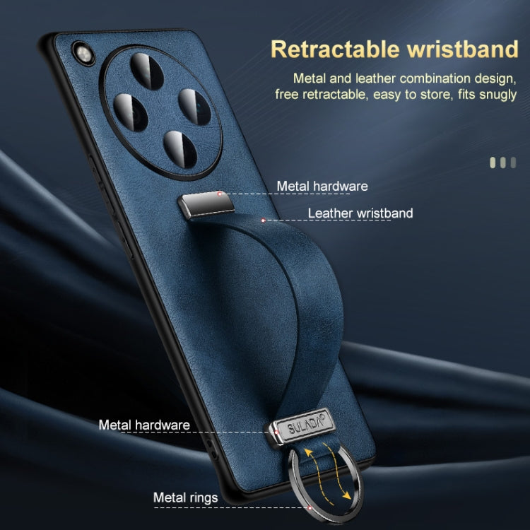 For OPPO Find X8 Pro SULADA PC + Leather Texture Skin Feel Shockproof Phone Case