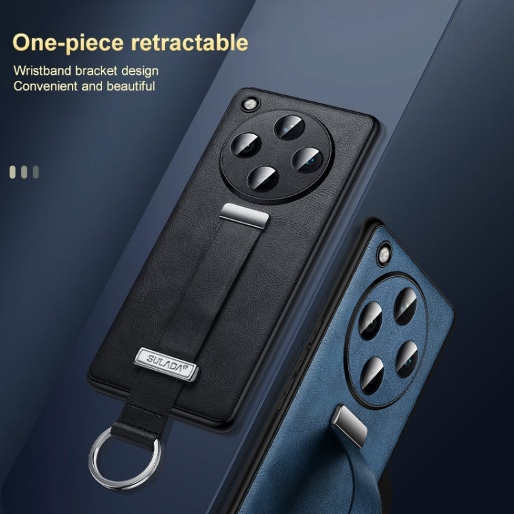 For OPPO Find X8 SULADA PC + Leather Texture Skin Feel Shockproof Phone Case