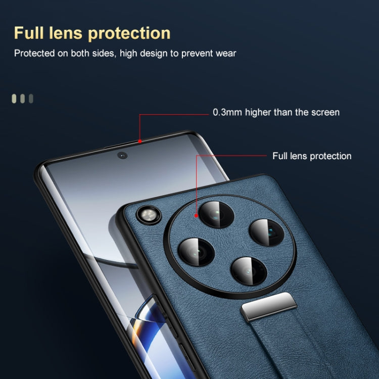 For OPPO Find X8 Pro SULADA PC + Leather Texture Skin Feel Shockproof Phone Case