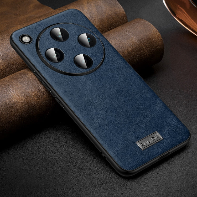 For OPPO Find X8 Pro SULADA Shockproof TPU + Handmade Leather Phone Case