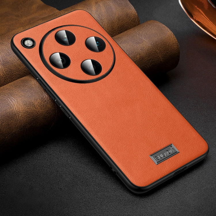 For OPPO Find X8 Pro SULADA Shockproof TPU + Handmade Leather Phone Case