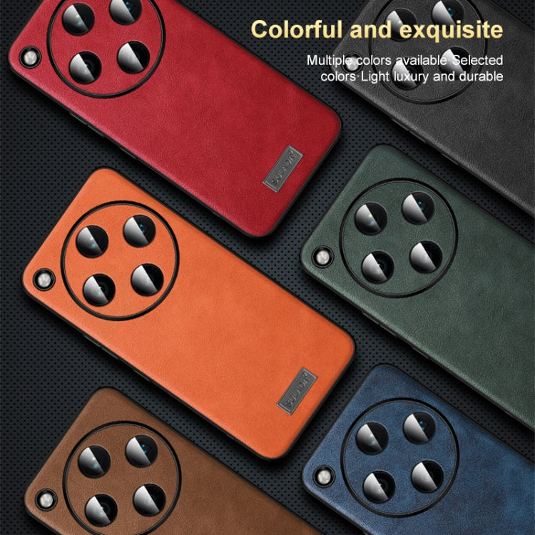 For OPPO Find X8 Pro SULADA Shockproof TPU + Handmade Leather Phone Case