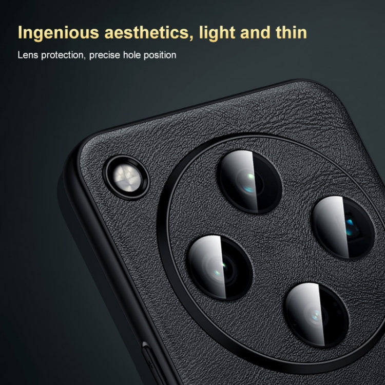 For OPPO Find X8 Pro SULADA Shockproof TPU + Handmade Leather Phone Case