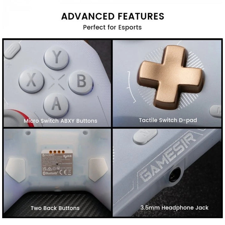 GameSir Cyclone 2 Bluetooth Wireless Game Controller, With Charging Base
