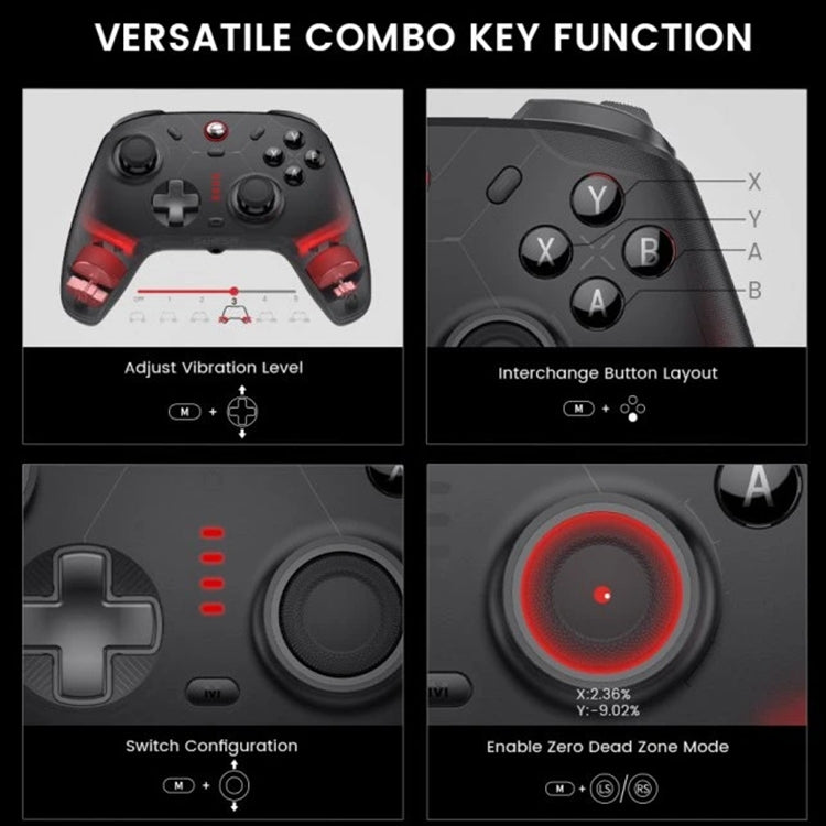 GameSir Cyclone 2 Bluetooth Wireless Game Controller, With Charging Base