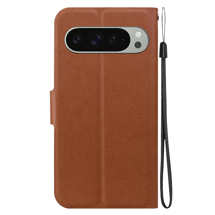For Google Pixel 9 / Pixel 9 Pro Ultra-thin Voltage Magnetic Buckle Leather Phone Case