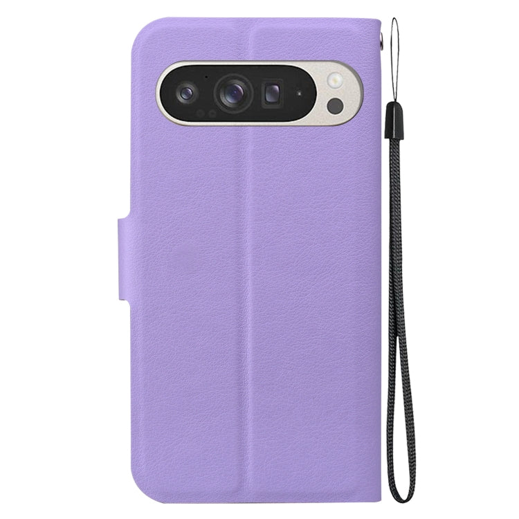 For Google Pixel 9 Pro XL Ultra-thin Voltage Magnetic Buckle Leather Phone Case
