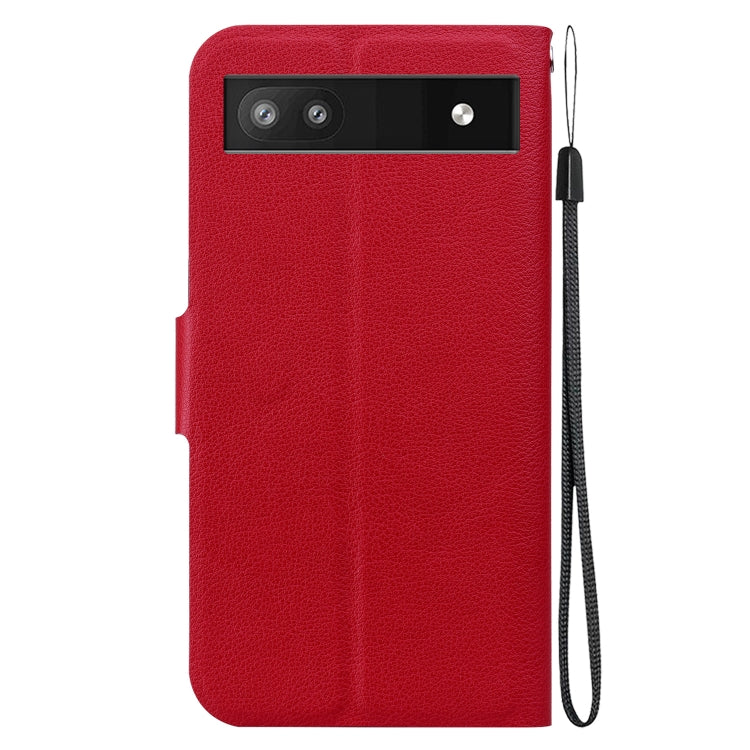 For Google Pixel 6a Ultra-thin Voltage Magnetic Buckle Leather Phone Case