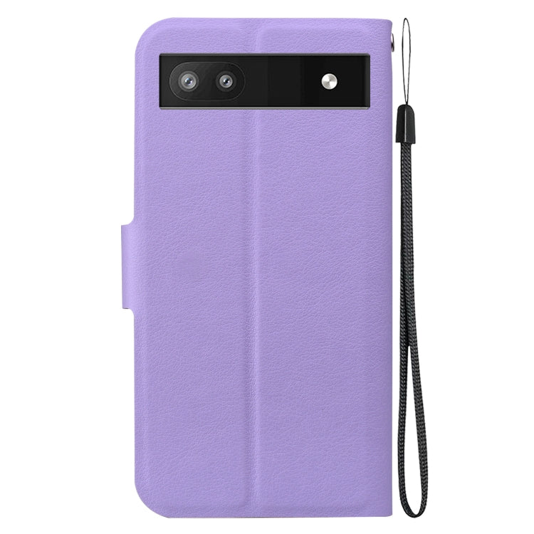For Google Pixel 6a Ultra-thin Voltage Magnetic Buckle Leather Phone Case